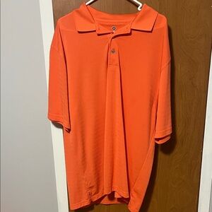 Men's Orange Pro Tour Polo Shirt